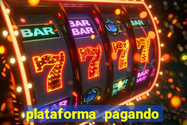 plataforma pagando muito fortune tiger